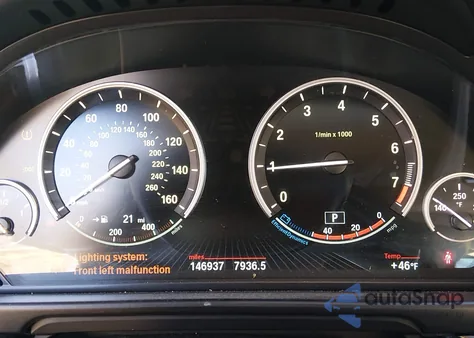 2014 BMW 535I xDrive z USA, uszkodzony, nr VIN WBA5B3C57ED533792